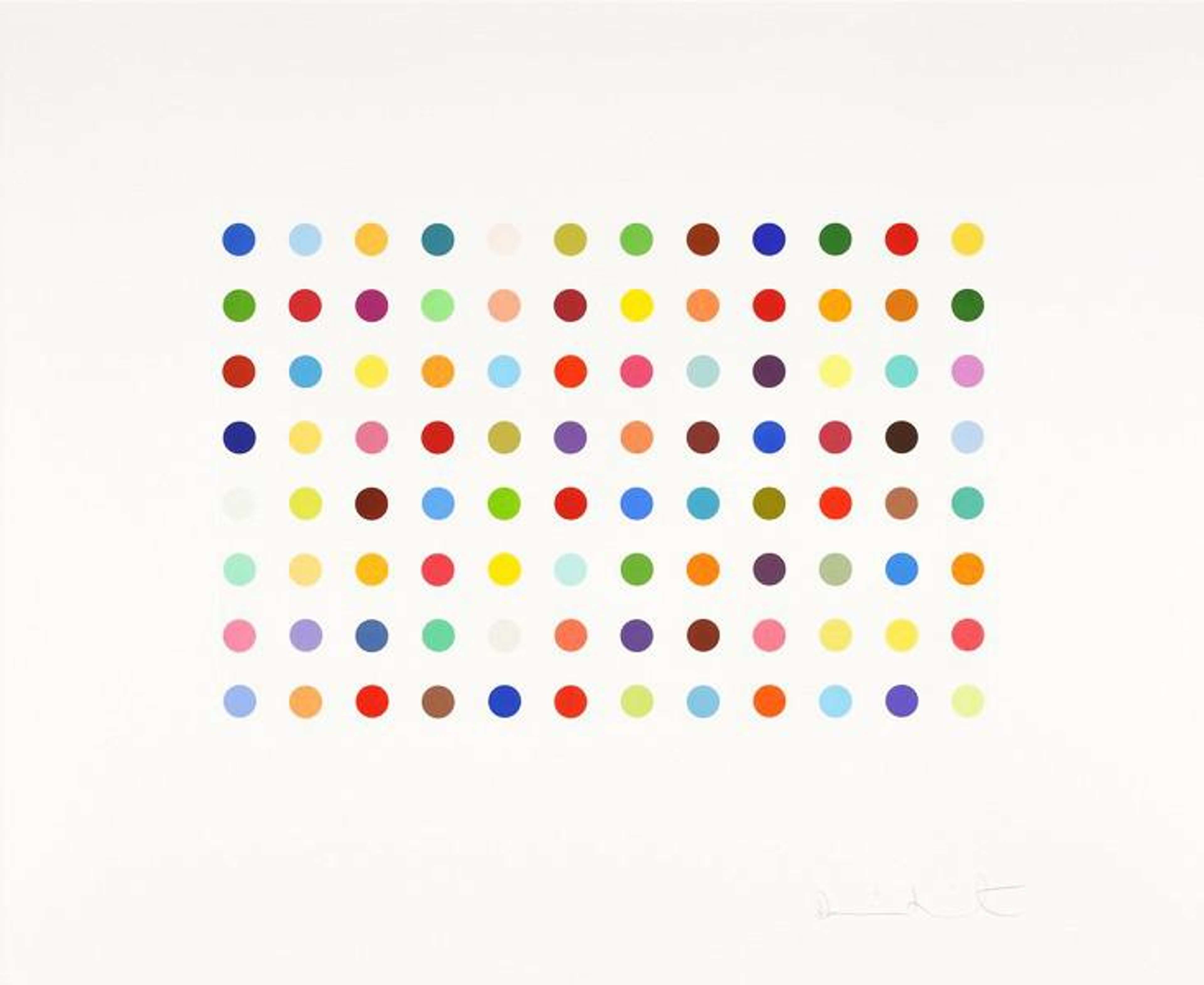 Bromphenol Blue - Signed Print by Damien Hirst 2005 - MyArtBroker