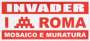 Invader: Mosaico E Muratura Roma (red) - Signed Print