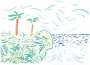 David Hockney: Bora Bora - Signed Print