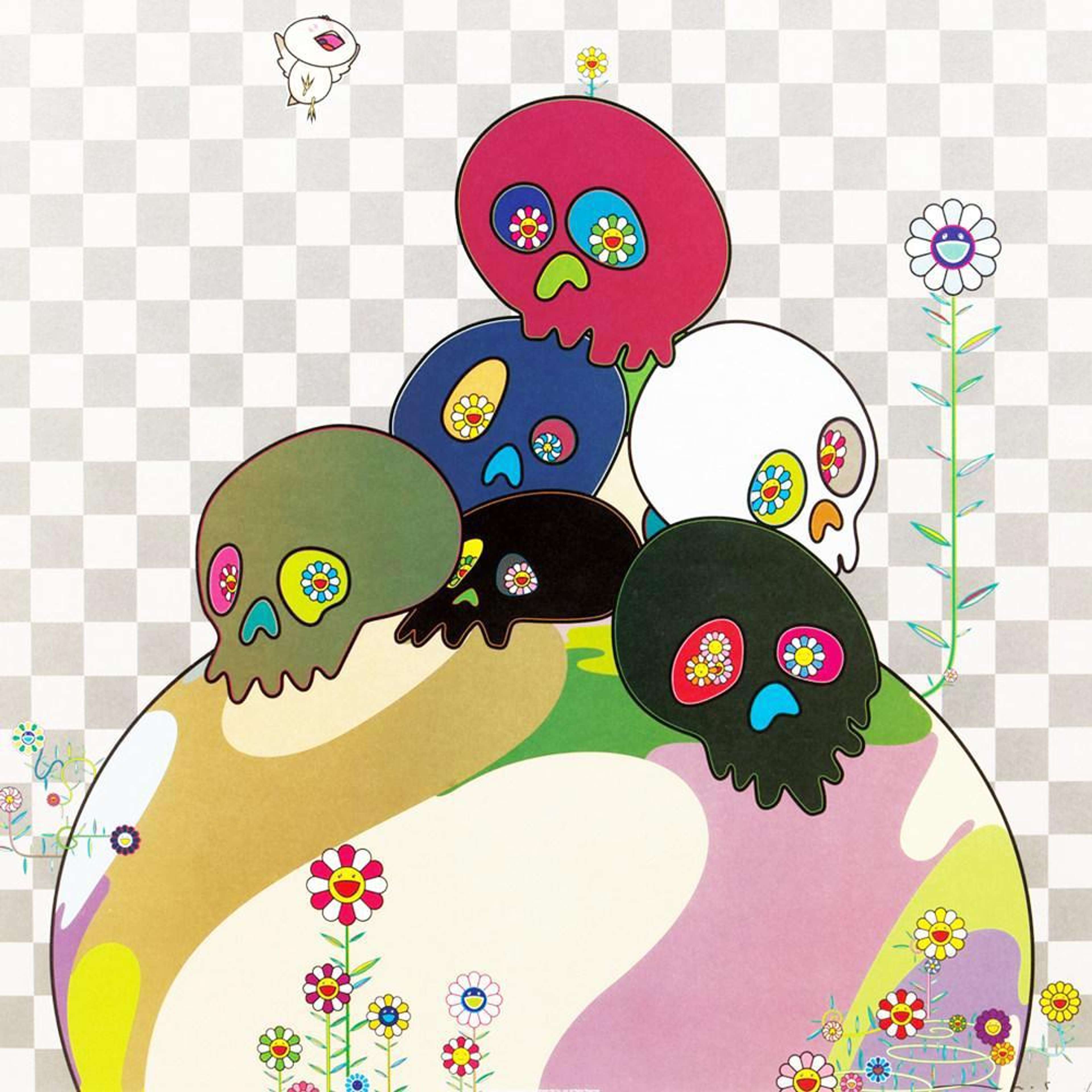 Skulls Rock - Signed Print by Takashi Murakami 2005 - MyArtBroker