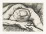Lucian Freud: Reclining Figure - Signed Print