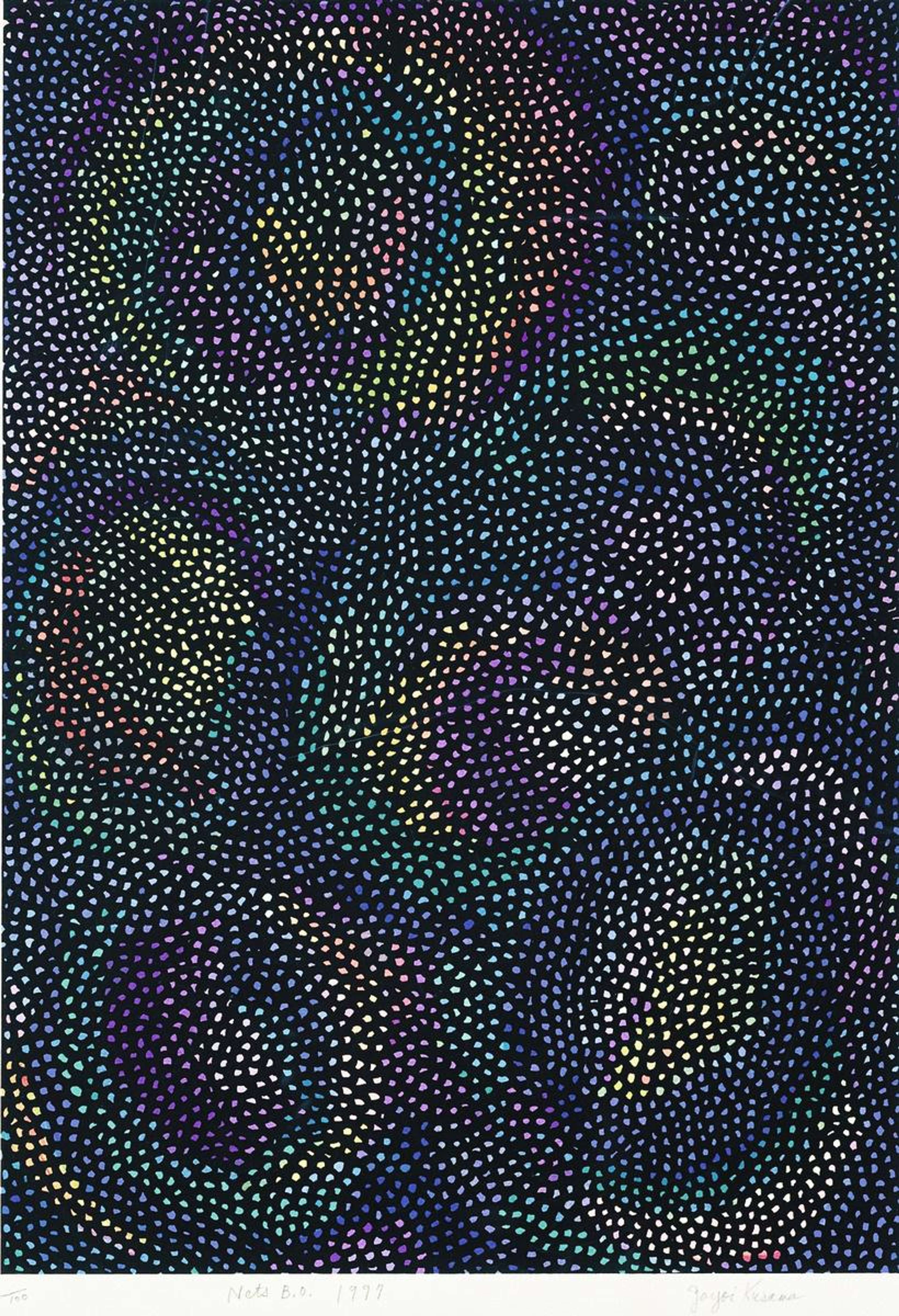 Nets B.O. - Signed Print by Yayoi Kusama 1997 - MyArtBroker