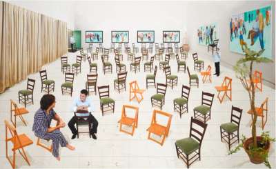 The Chairs - Signed Print by David Hockney 2014 - MyArtBroker