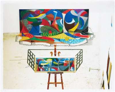 The Studio, March 28th 1985 - Signed Print by David Hockney 1995 - MyArtBroker