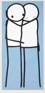 Stik: Lovers (blue) - Signed Print