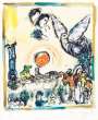 Marc Chagall: Composition Champêtre - Signed Print