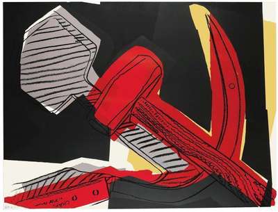 Hammer And Sickle (F. & S. II.64) - Signed Print by Andy Warhol 1977 - MyArtBroker