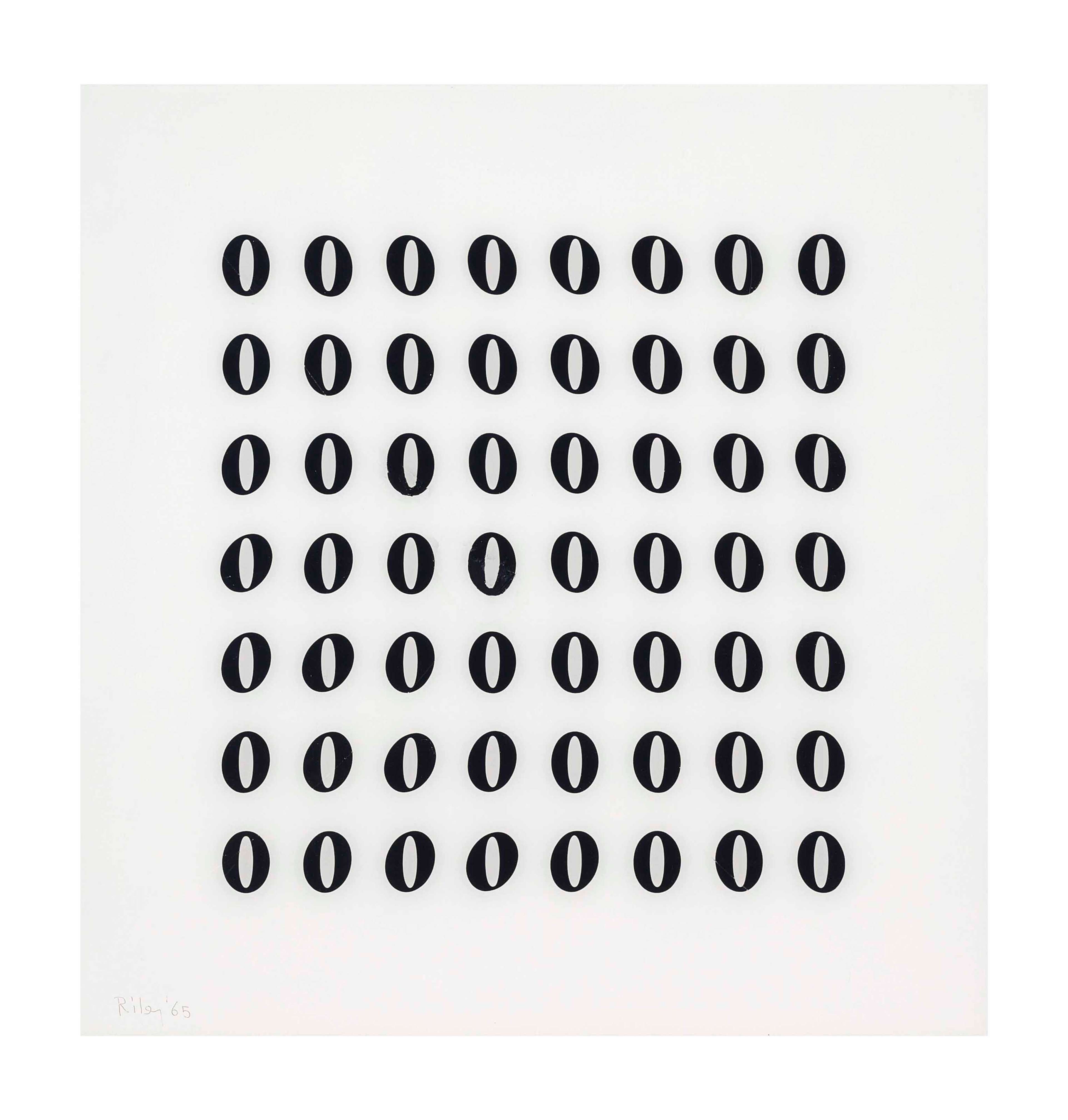 Fragment 4 by Bridget Riley 