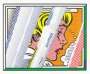 Roy Lichtenstein: Reflections On Girl - Signed Mixed Media