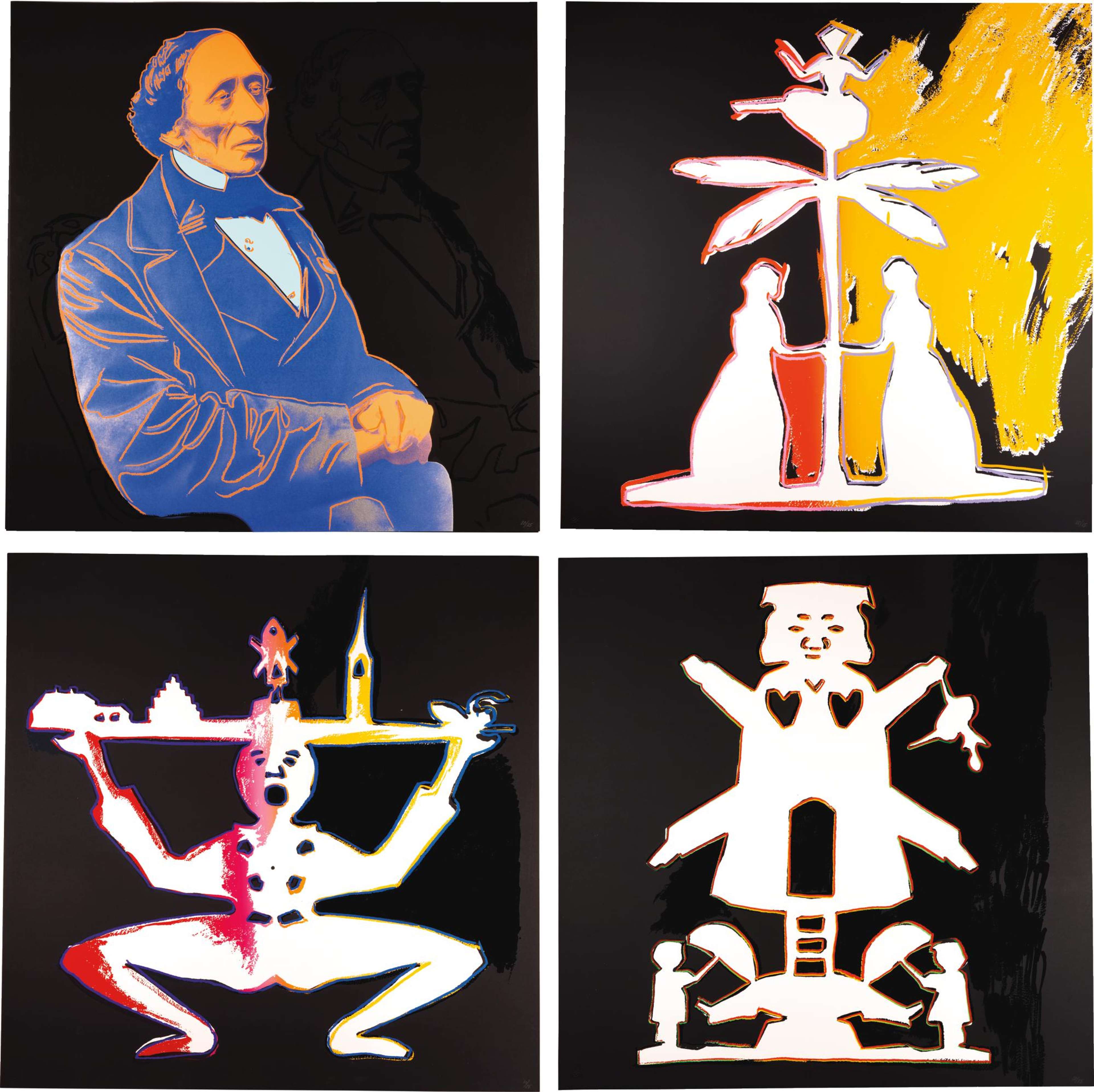 Hans Christian Andersen (complete set) - Signed Print by Andy Warhol 1987 - MyArtBroker