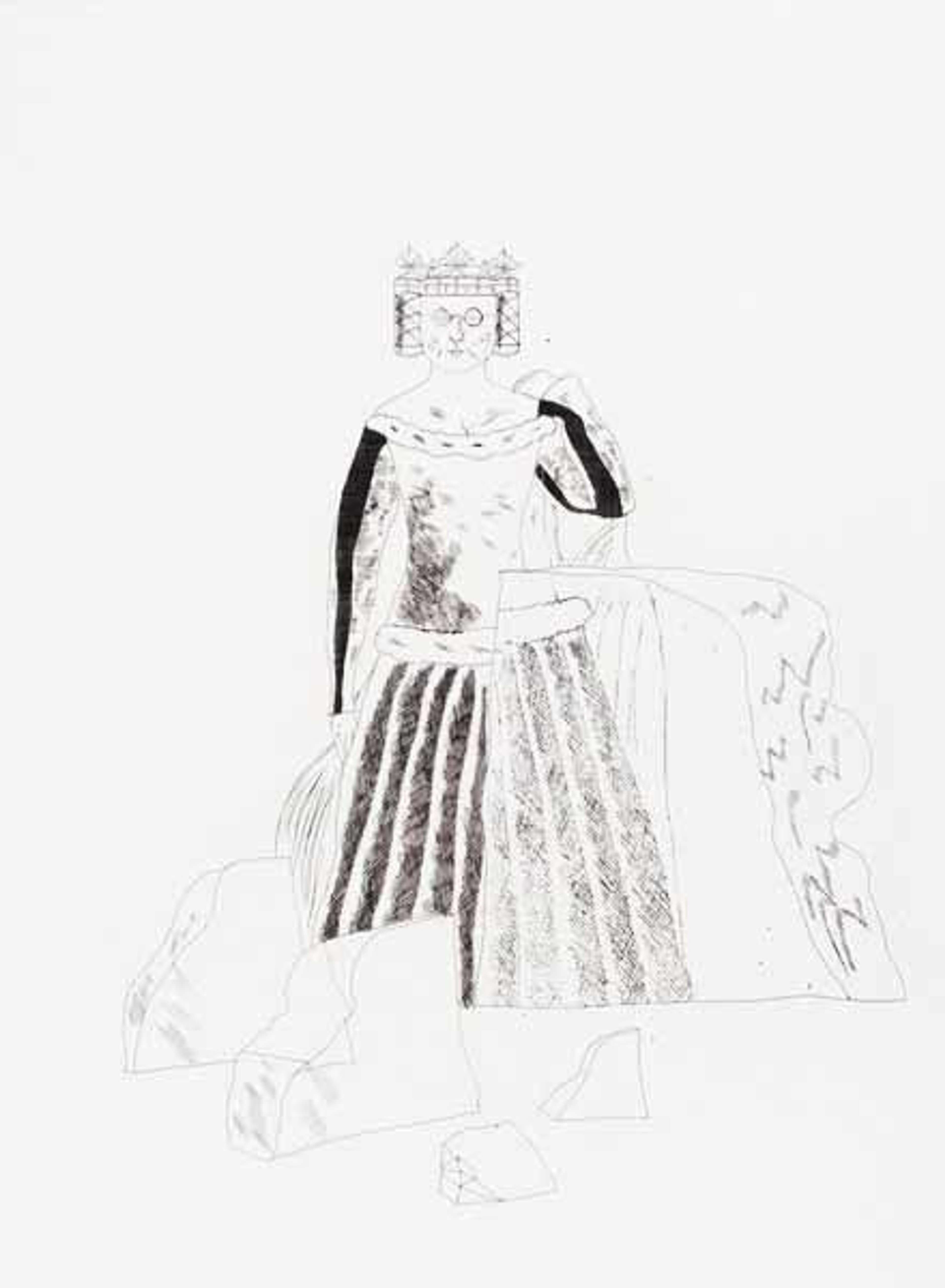 The Rescued Princess - Signed Print by David Hockney 1969 - MyArtBroker