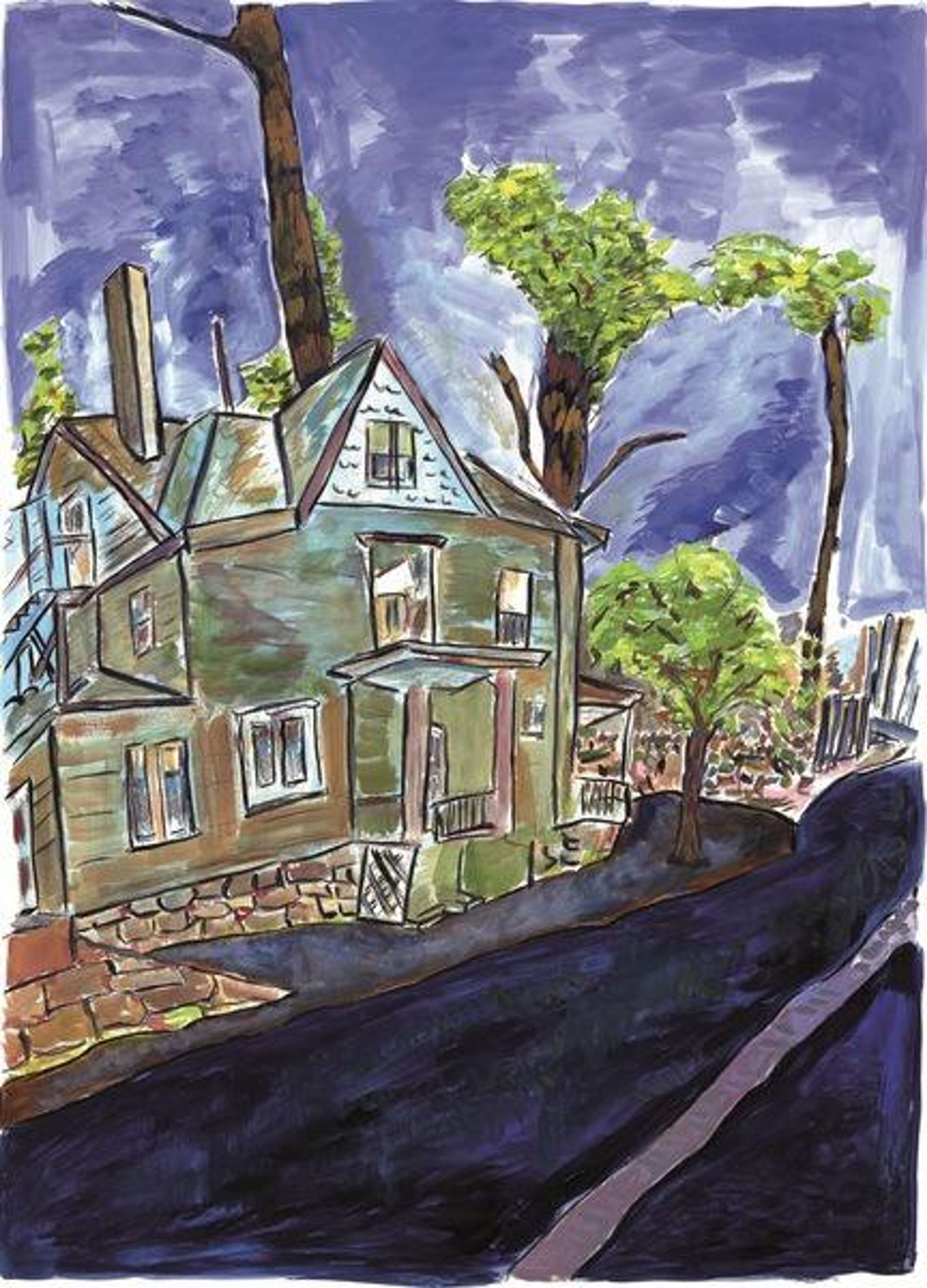 House On Union Street © Bob Dylan 2013 - MyArtBroker