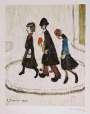 L. S. Lowry: The Family - Signed Print