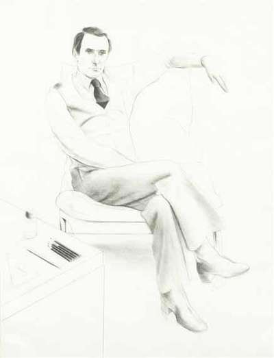 Nicholas Wilder - Signed Print by David Hockney 1976 - MyArtBroker