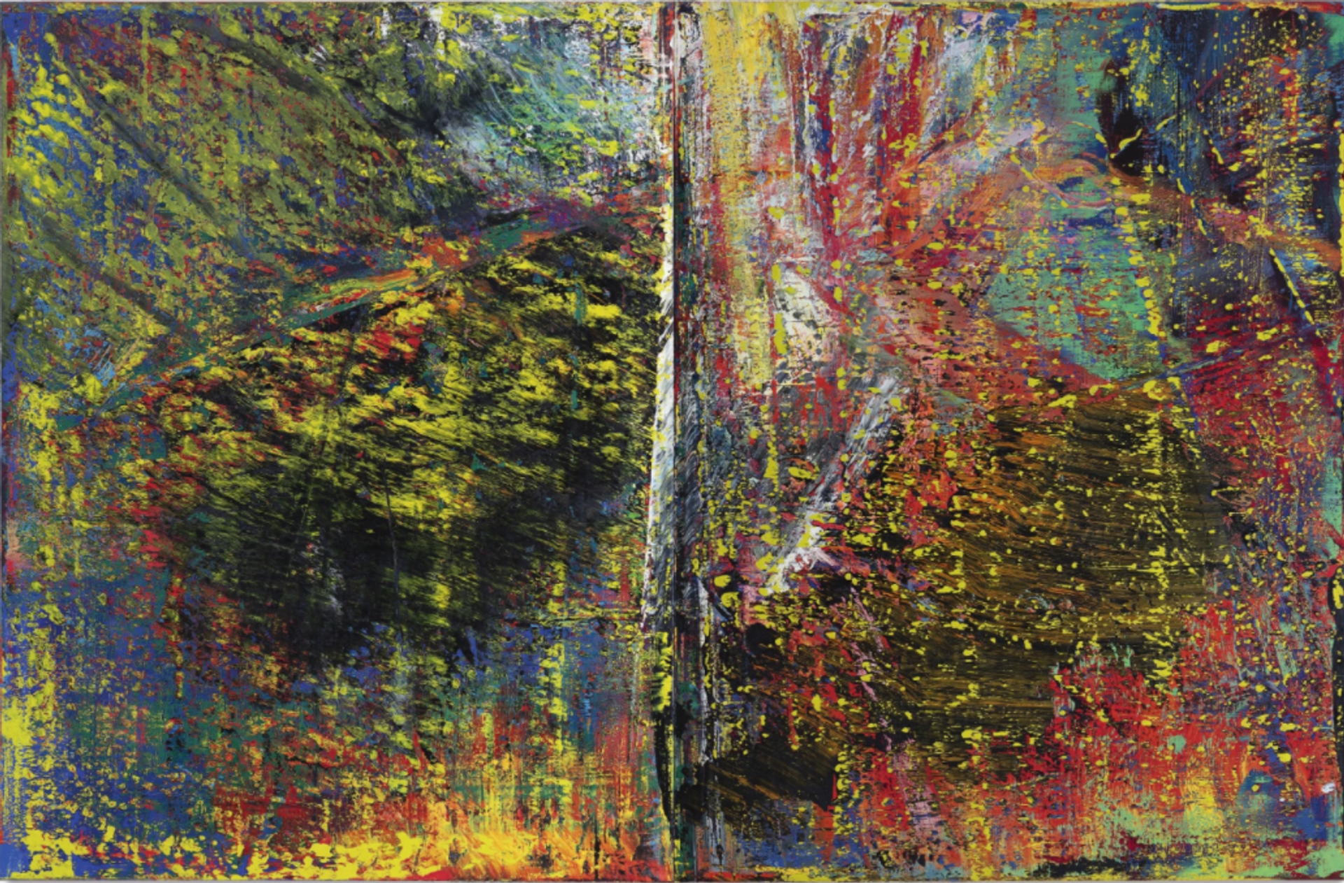 Abstraktes Bild (636) by Gerhard Richter