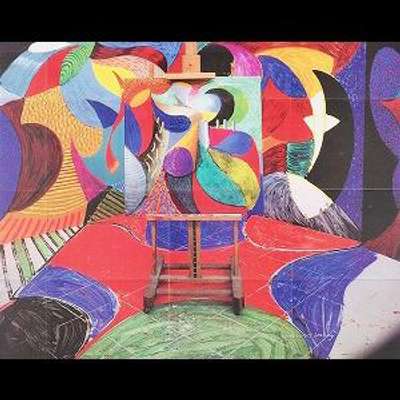 Painted Environment I - Signed Print by David Hockney 1993 - MyArtBroker