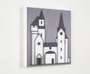 Julian Opie: Medieval Village #4 - Signed Print