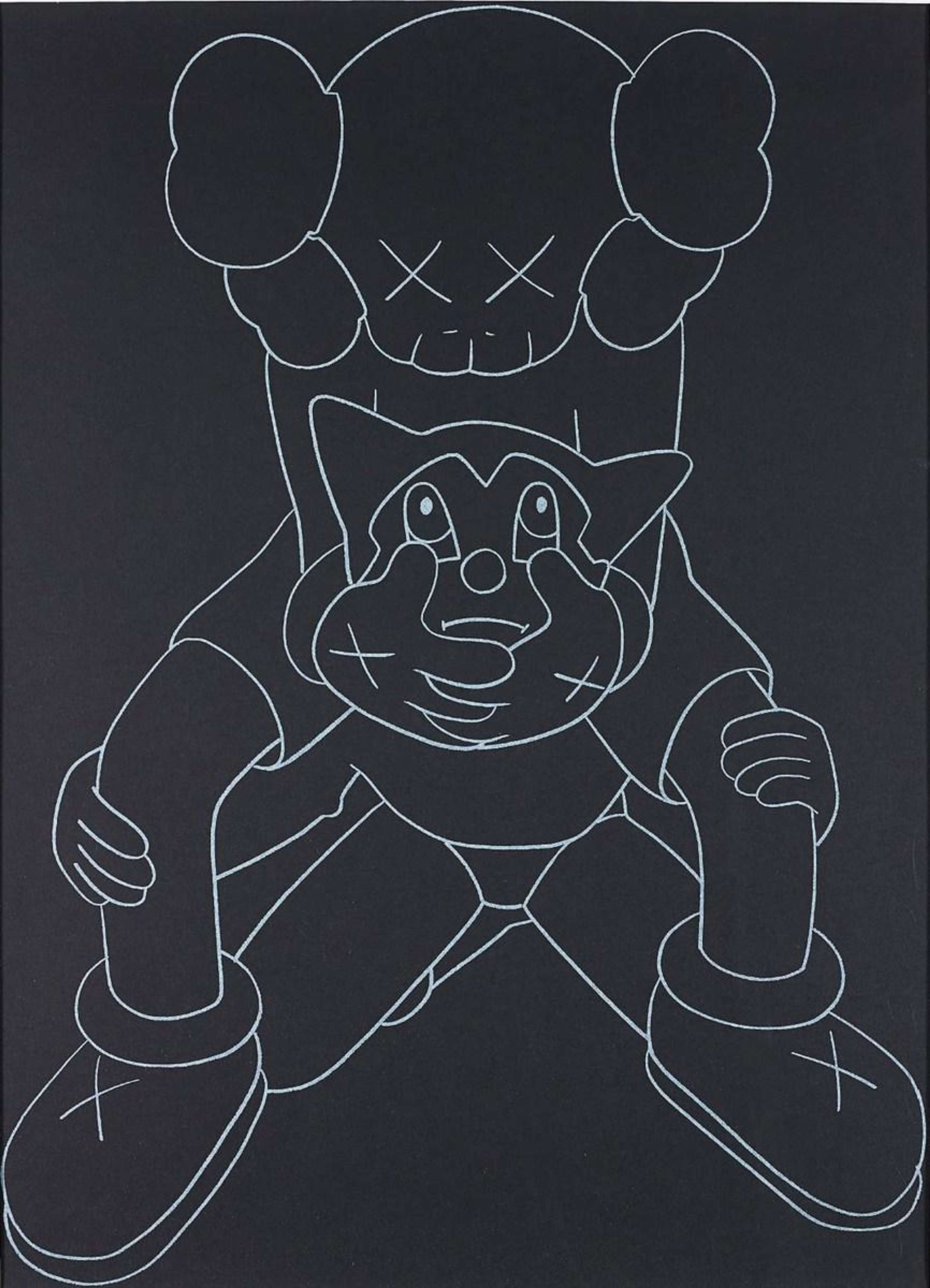 Companion Vs Astroboy - Signed Print by KAWS 2002 - MyArtBroker