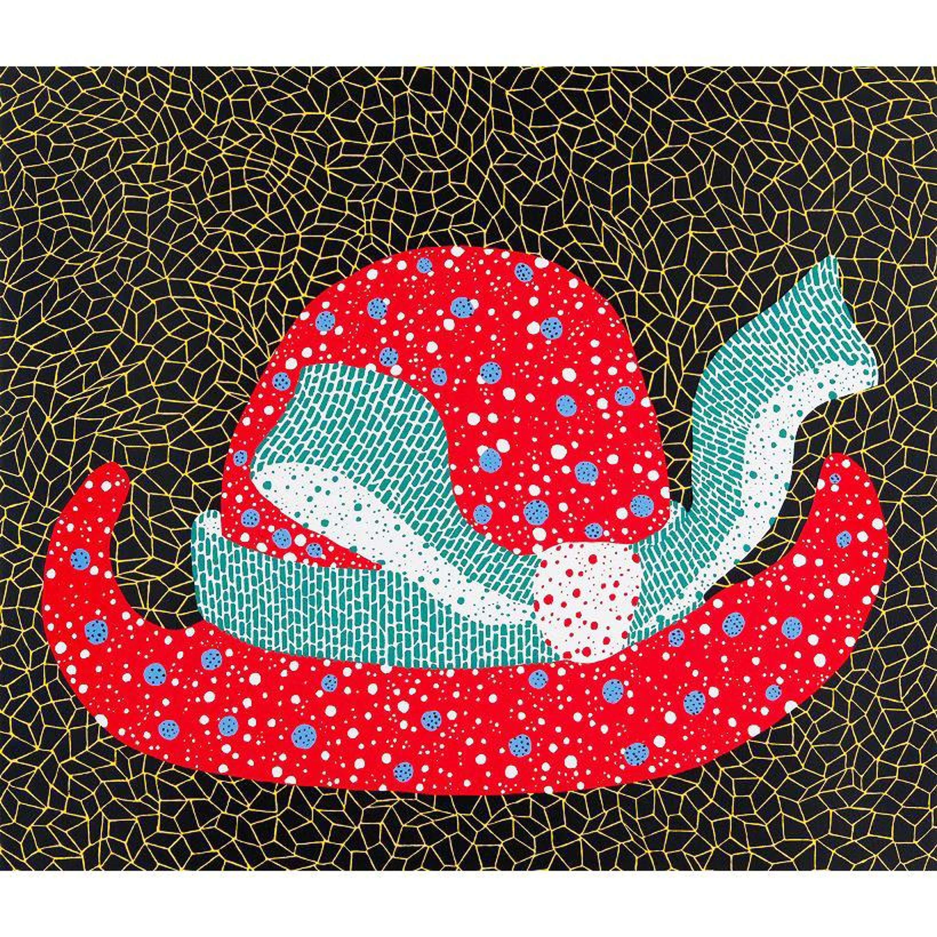 Hat, Kusama 89 - Signed Print by Yayoi Kusama 1986 - MyArtBroker