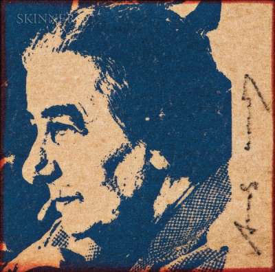 Golda Meir - Signed Print by Andy Warhol 1973 - MyArtBroker