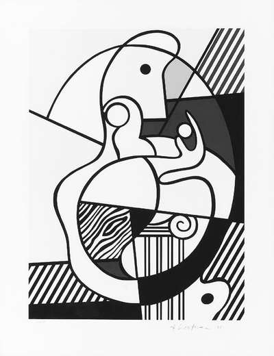 Homage To Max Ernst - Signed Print by Roy Lichtenstein 1975 - MyArtBroker