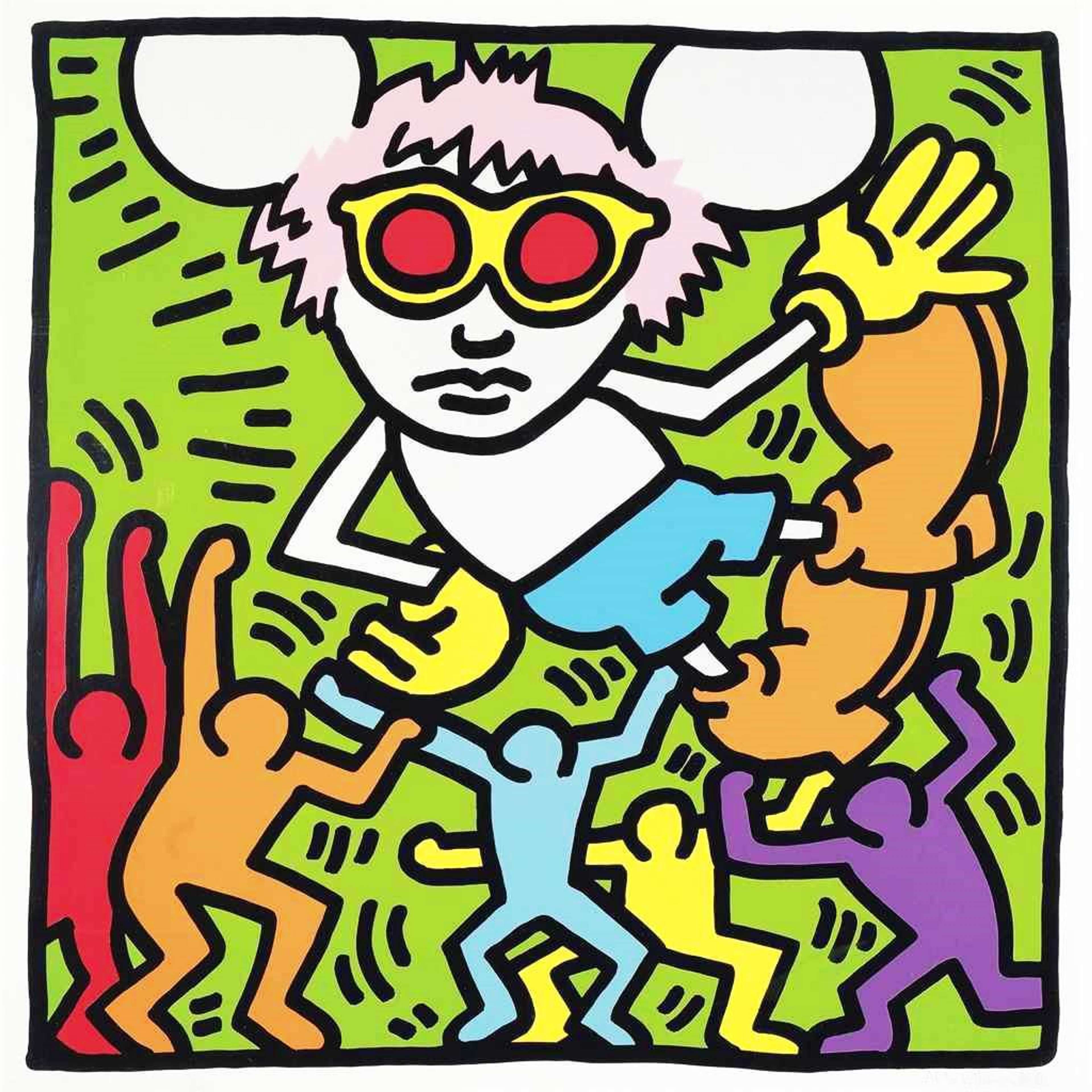 Andy Mouse 2 by Keith Haring