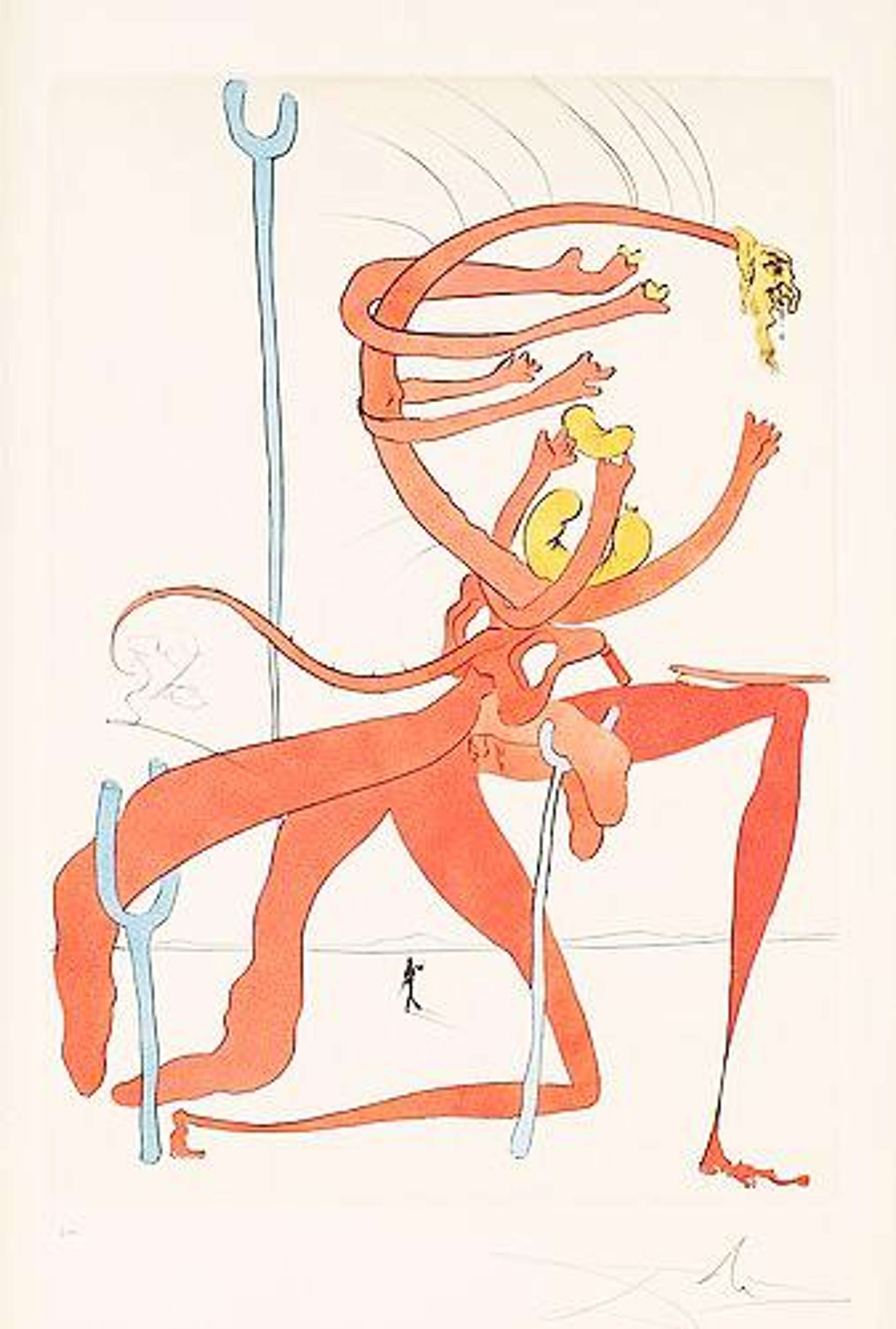 Quevedo Visions (portfolio) - Signed Print by Salvador Dali 1975 - MyArtBroker