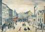 L. S. Lowry: Level Crossing, Burton-On-Trent - Signed Print