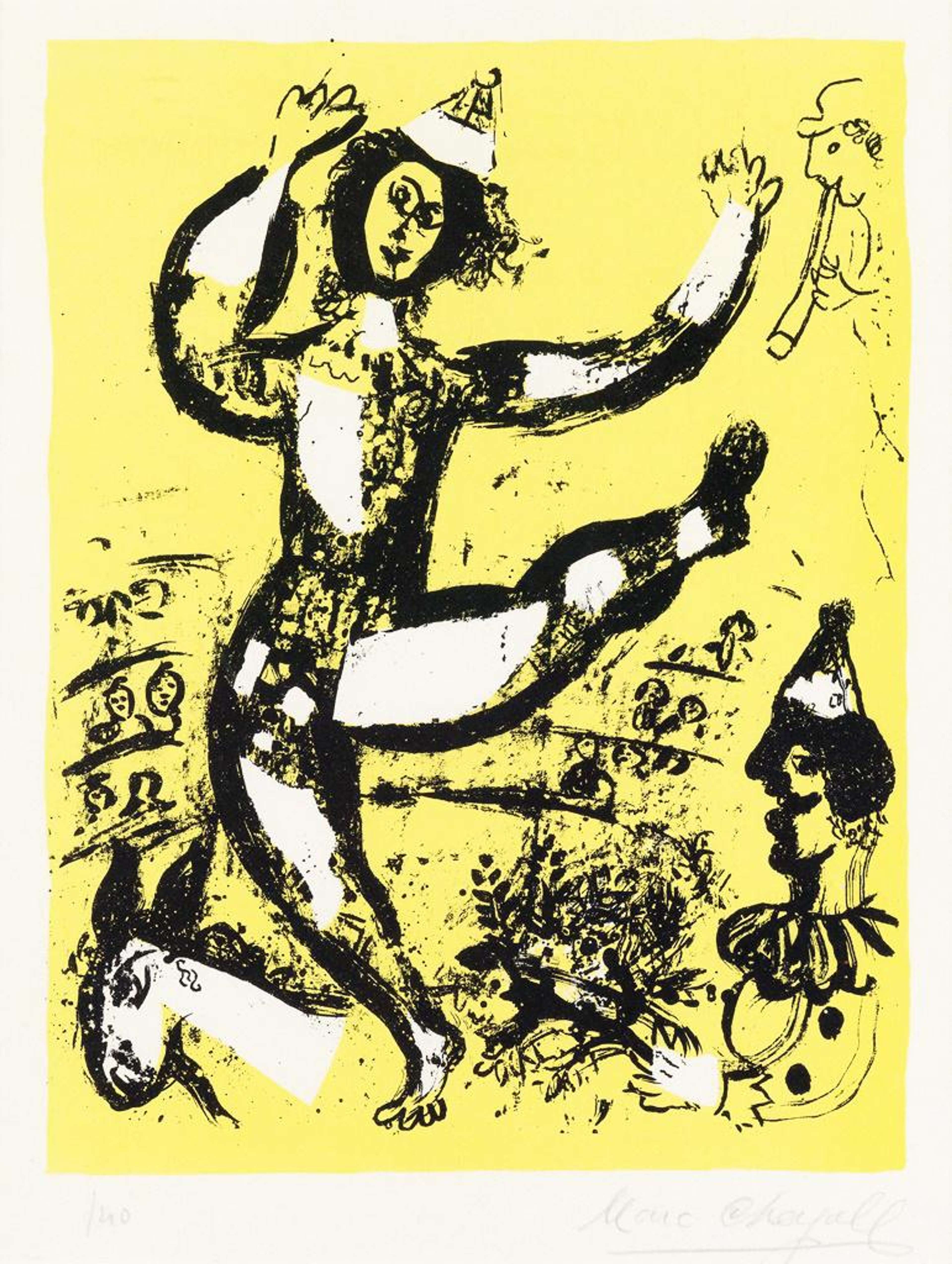 Le Cirque, one plate - Signed Print by Marc Chagall 1960 - MyArtBroker