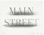 Ed Ruscha: Main Street - Signed Print