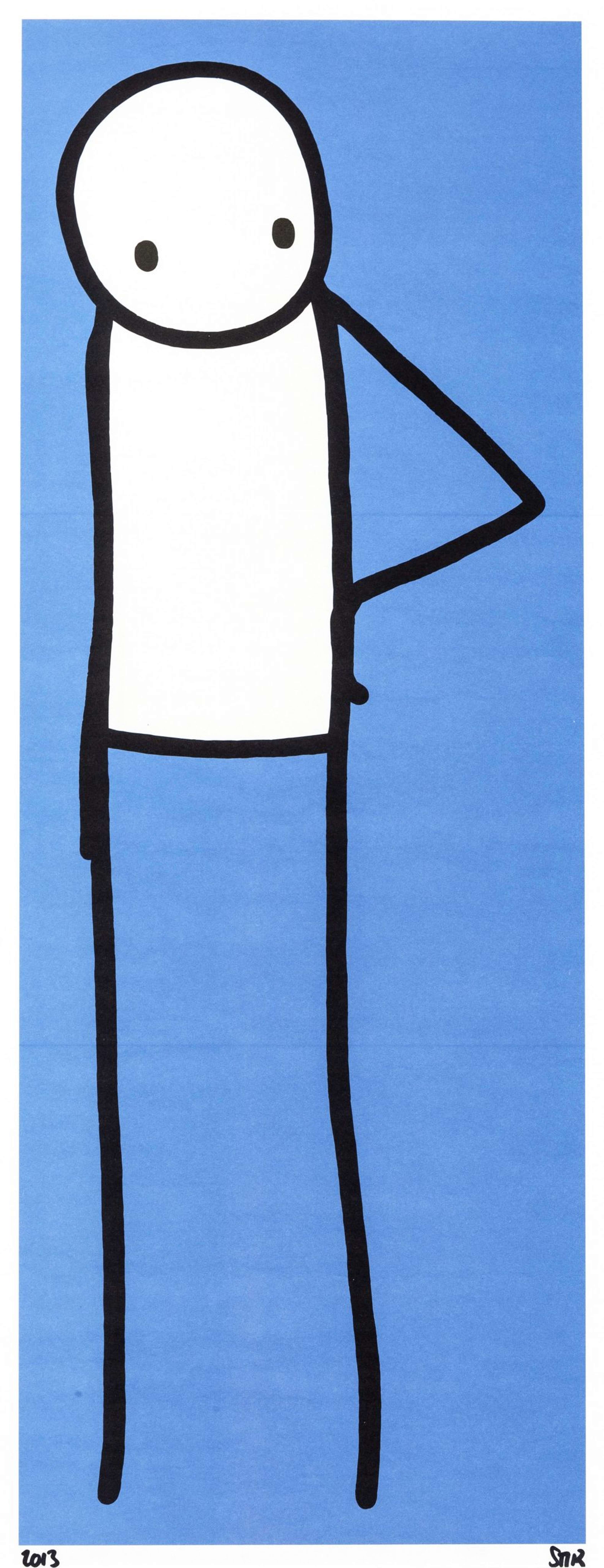 Hip (blue) by Stik