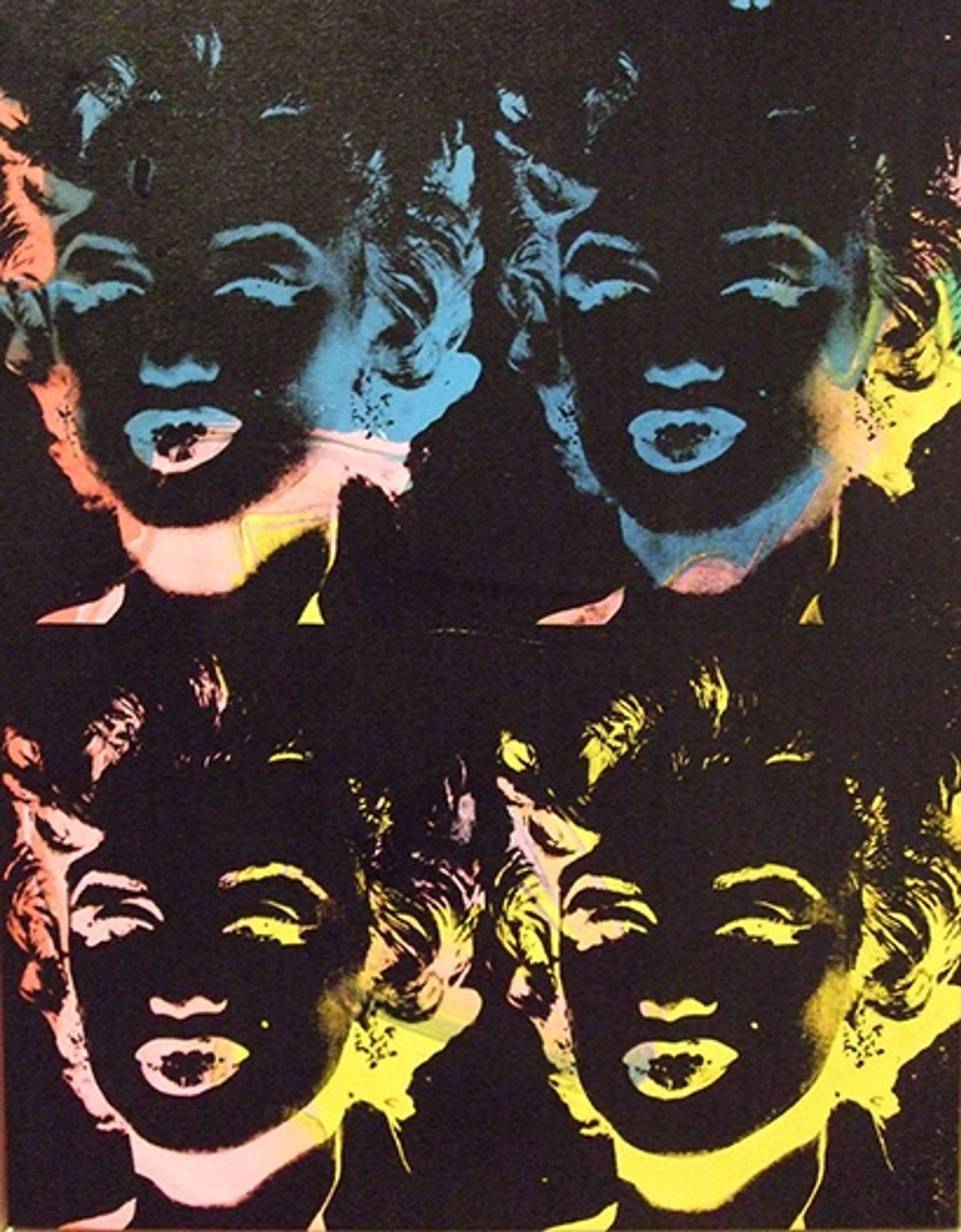 Four Multicolored Marilyns by Andy Warhol - MyArtBroker