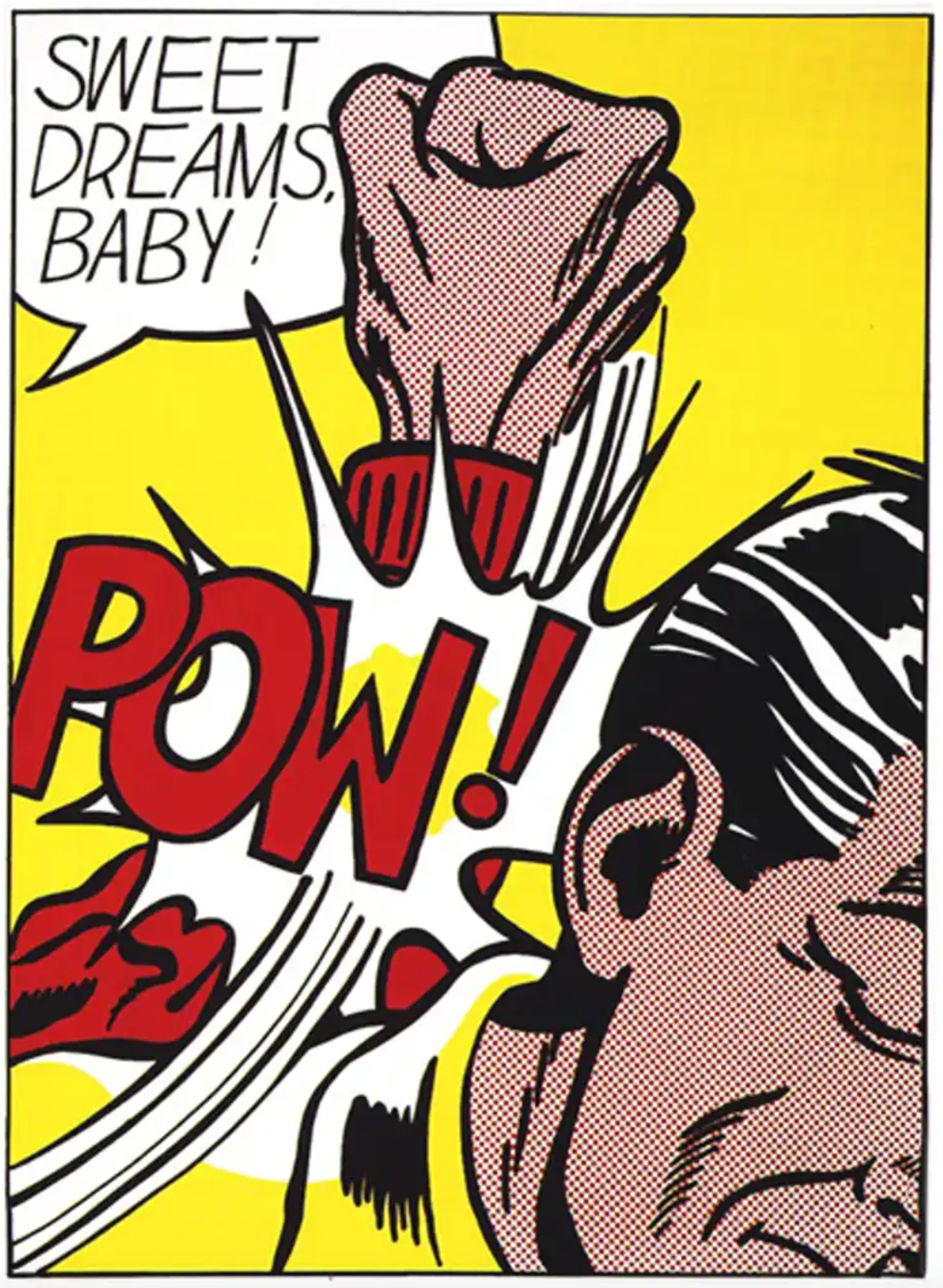 Sweet Dreams Baby! by Roy Lichtenstein