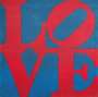 Robert Indiana: Chosen Love (red and blue) - Wool