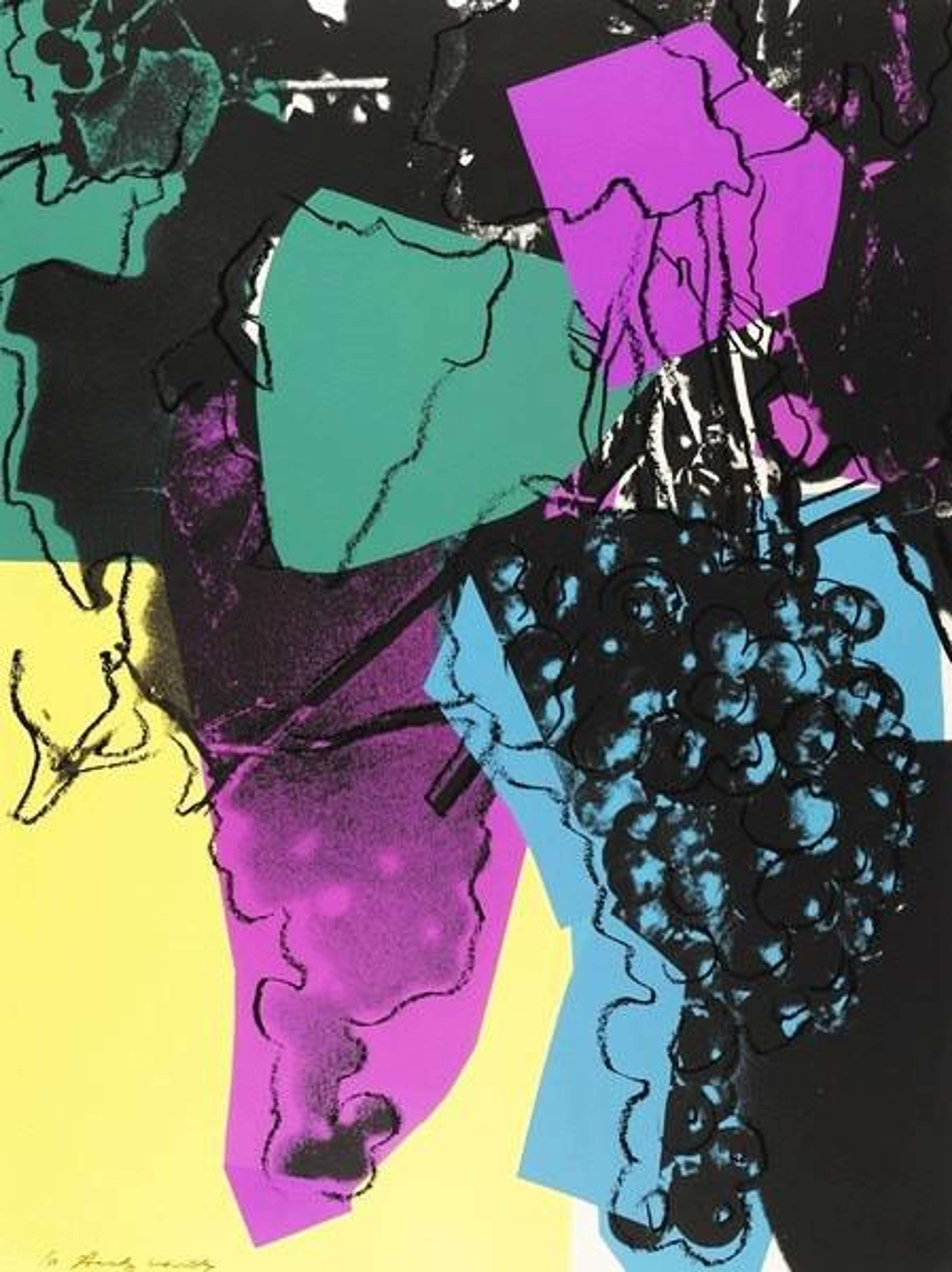 Grapes (F. & S. II.195) - Signed Print by Andy Warhol 1979 - MyArtBroker