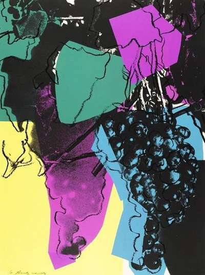 Grapes (F. & S. II.195) - Signed Print by Andy Warhol 1979 - MyArtBroker