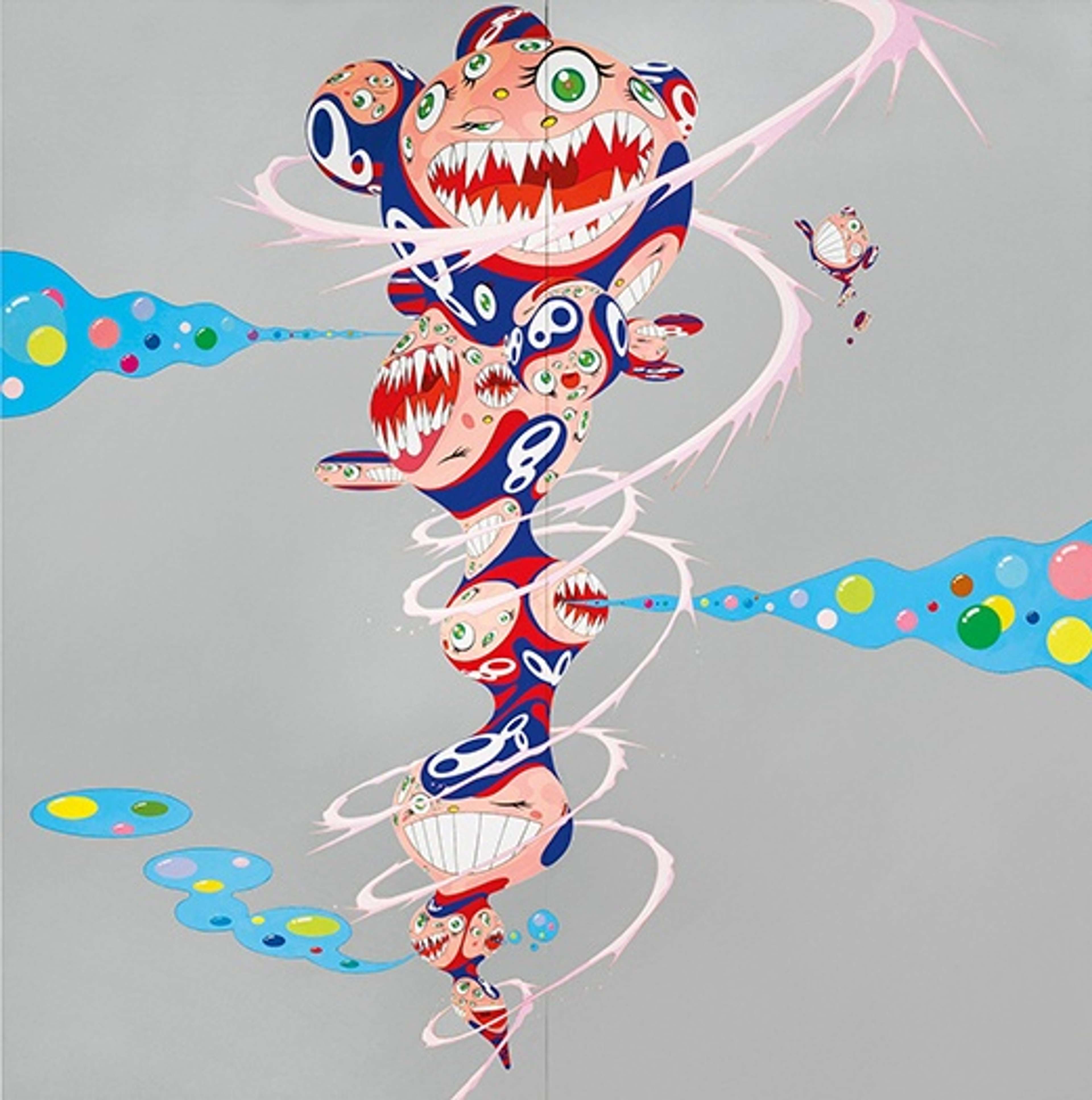 The Castle Of Tin Tin by Takashi Murakami