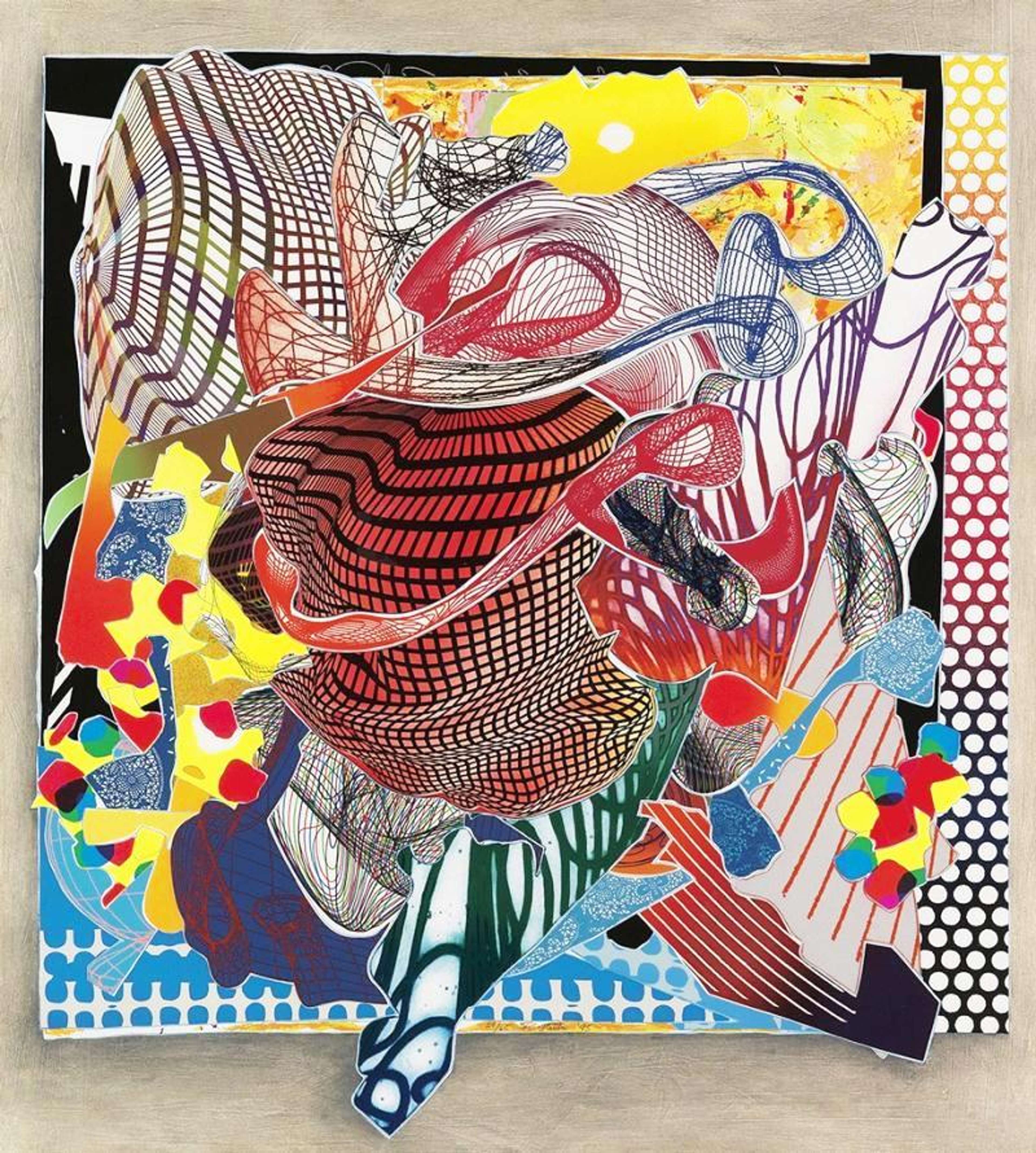 Feneralia - Signed Print by Frank Stella 1995 - MyArtBroker