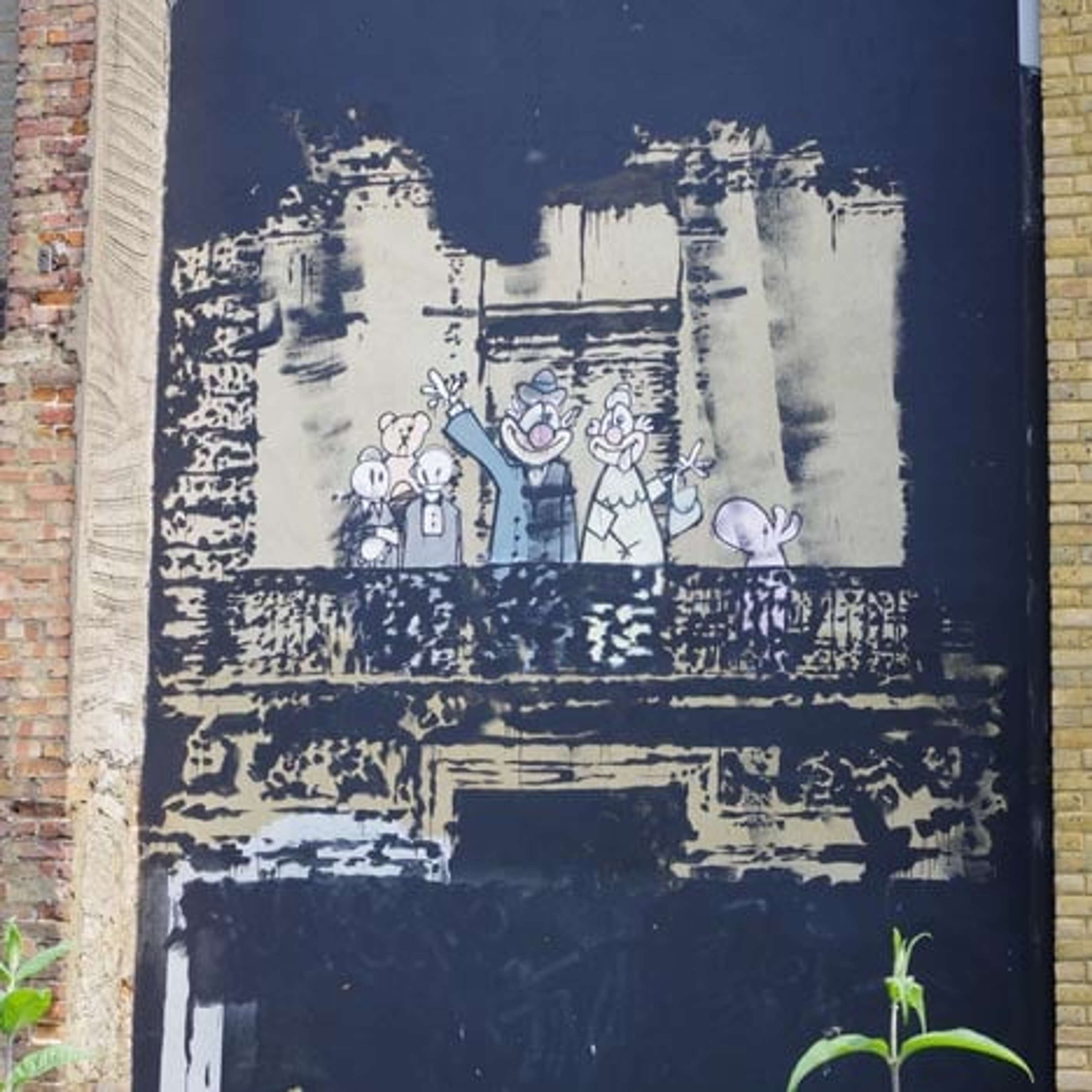 Royal Family, Stoke Newington by Banksy