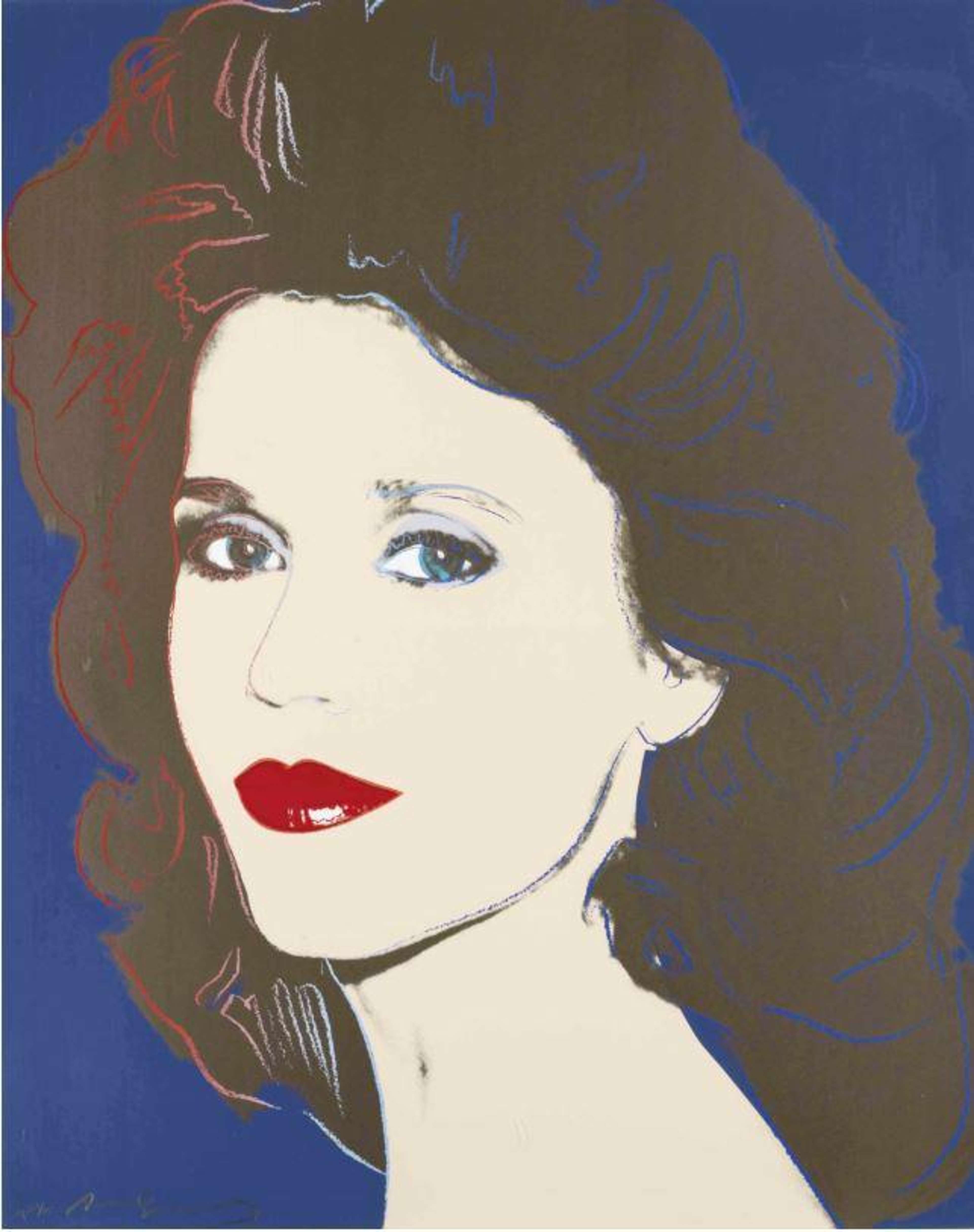 Jane Fonda (F. & S. II.268) - Signed Print by Andy Warhol 1982 - MyArtBroker