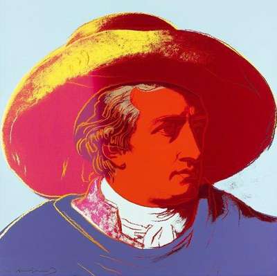Goethe (F. & S. II.271) - Signed Print by Andy Warhol 1982 - MyArtBroker