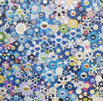 Shangri La (blue) - Signed Print by Takashi Murakami 2012 - MyArtBroker