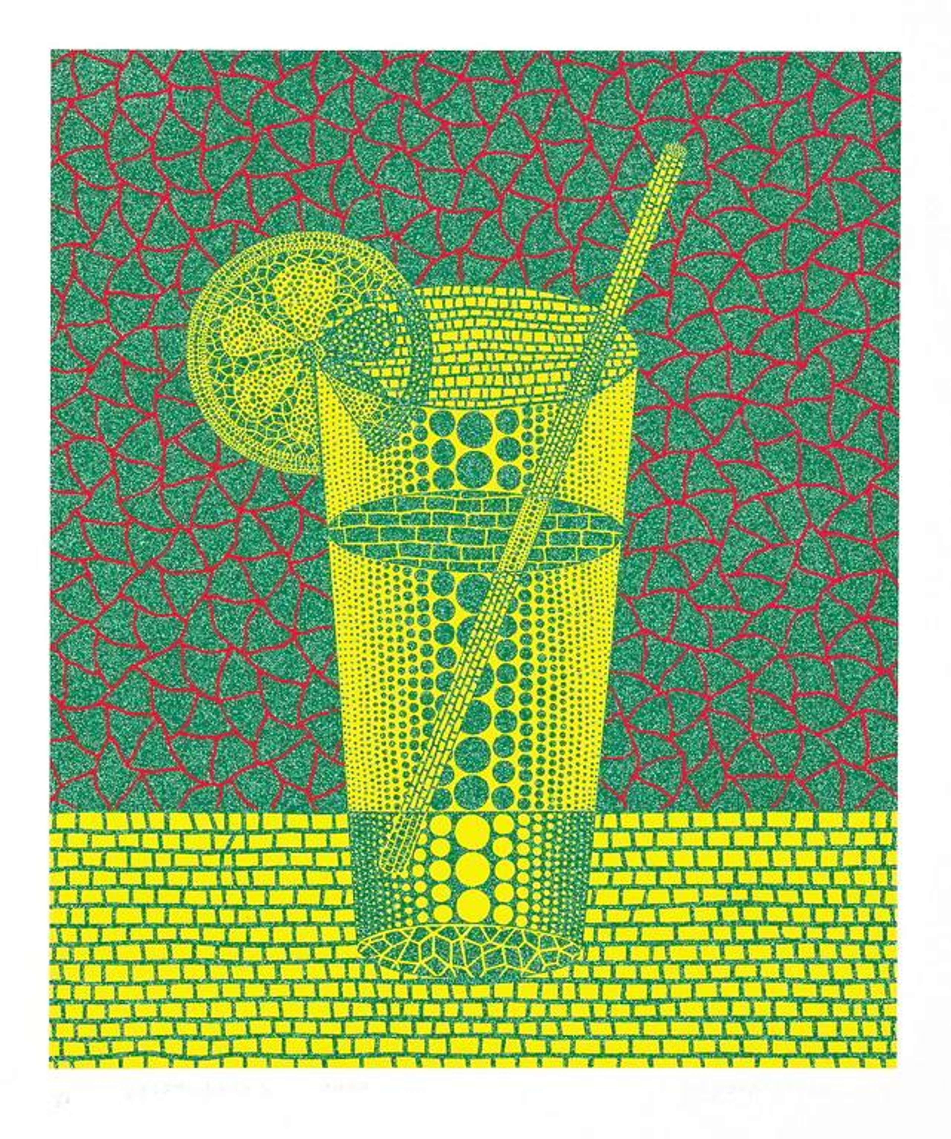 Lemon Squash 2 - Signed Print by Yayoi Kusama 1999 - MyArtBroker