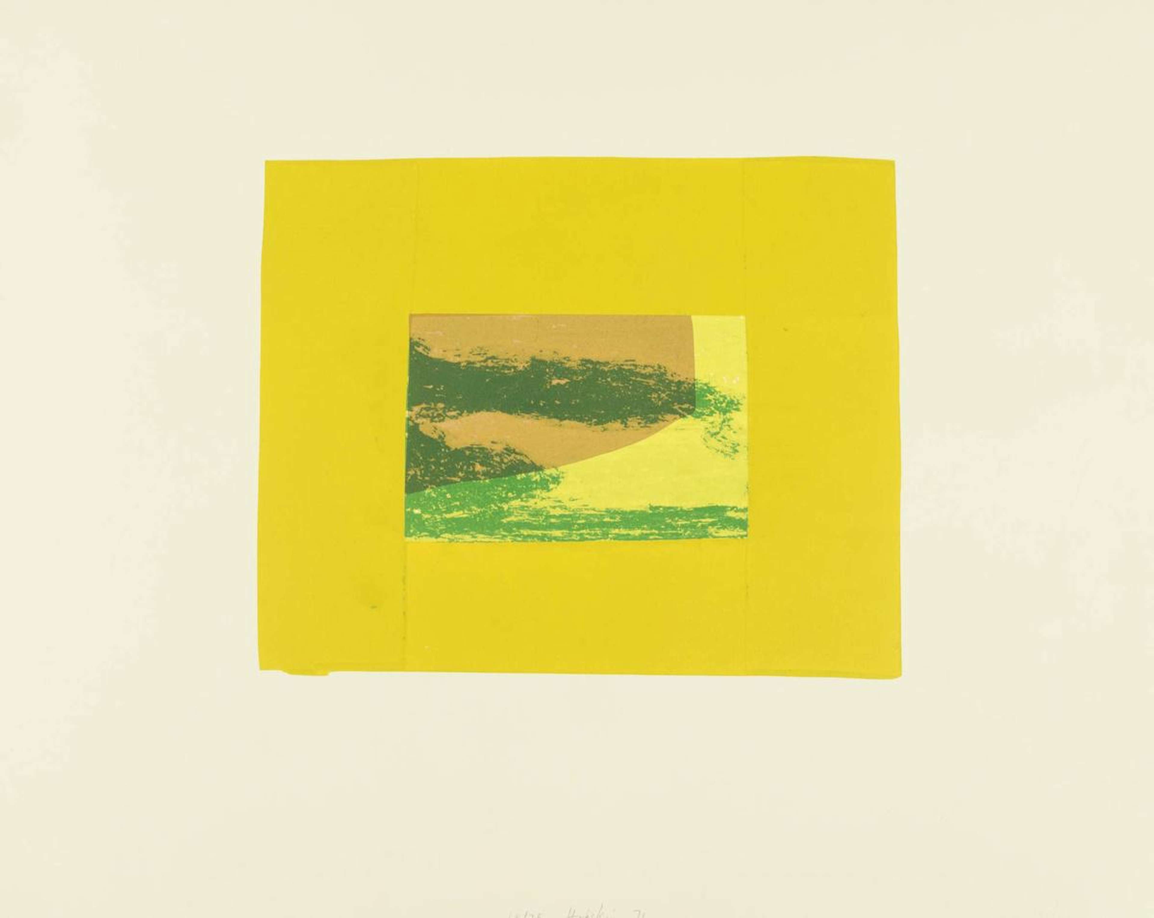 Indian View F - Signed Print by Howard Hodgkin 1971 - MyArtBroker