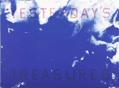 Yesterday's Treasures - Signed Print by Ed Ruscha 1989 - MyArtBroker