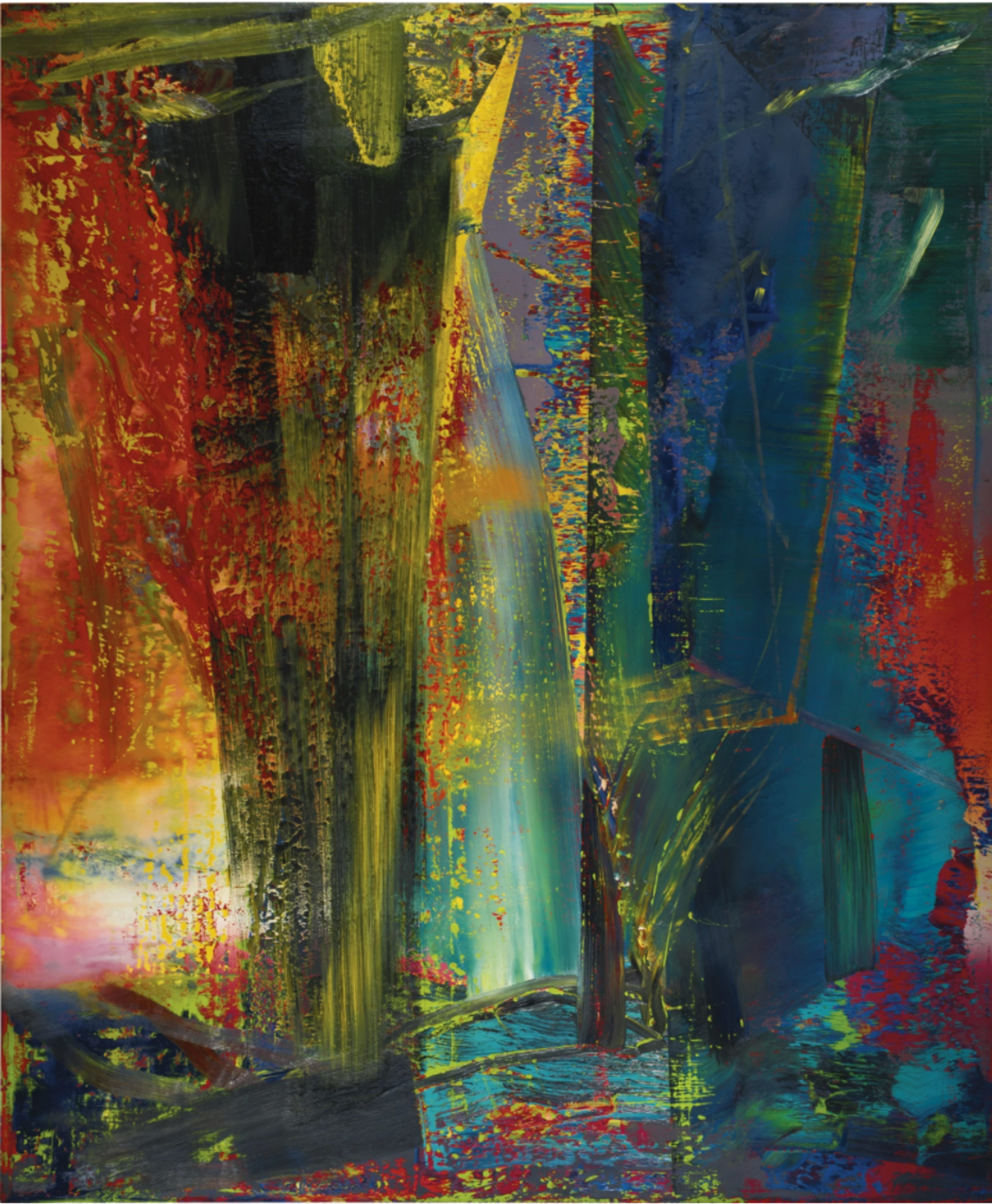 Abstraktes Bild by Gerhard Richter