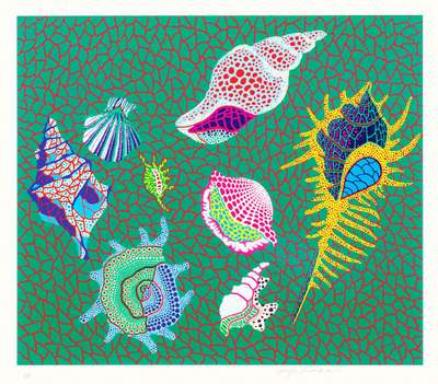 Shells - Signed Print by Yayoi Kusama 1989 - MyArtBroker