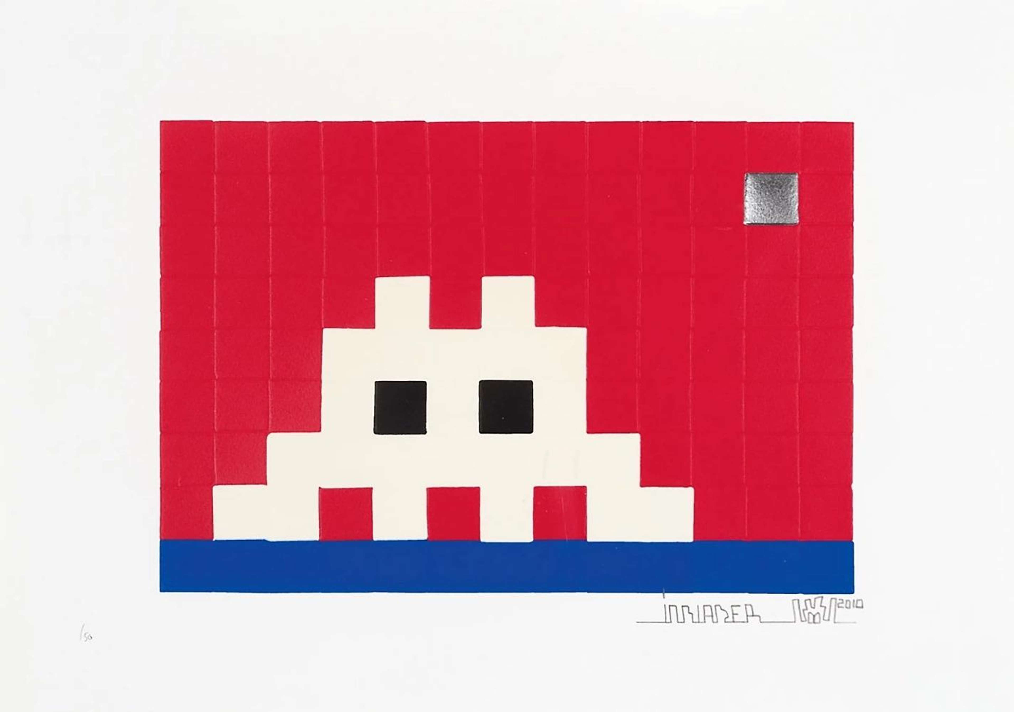 Home Neptune - Signed Print by Invader 2010 - MyArtBroker