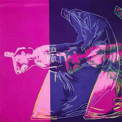 Letter To The World (The Kick) (unique) - Signed Print by Andy Warhol 1986 - MyArtBroker