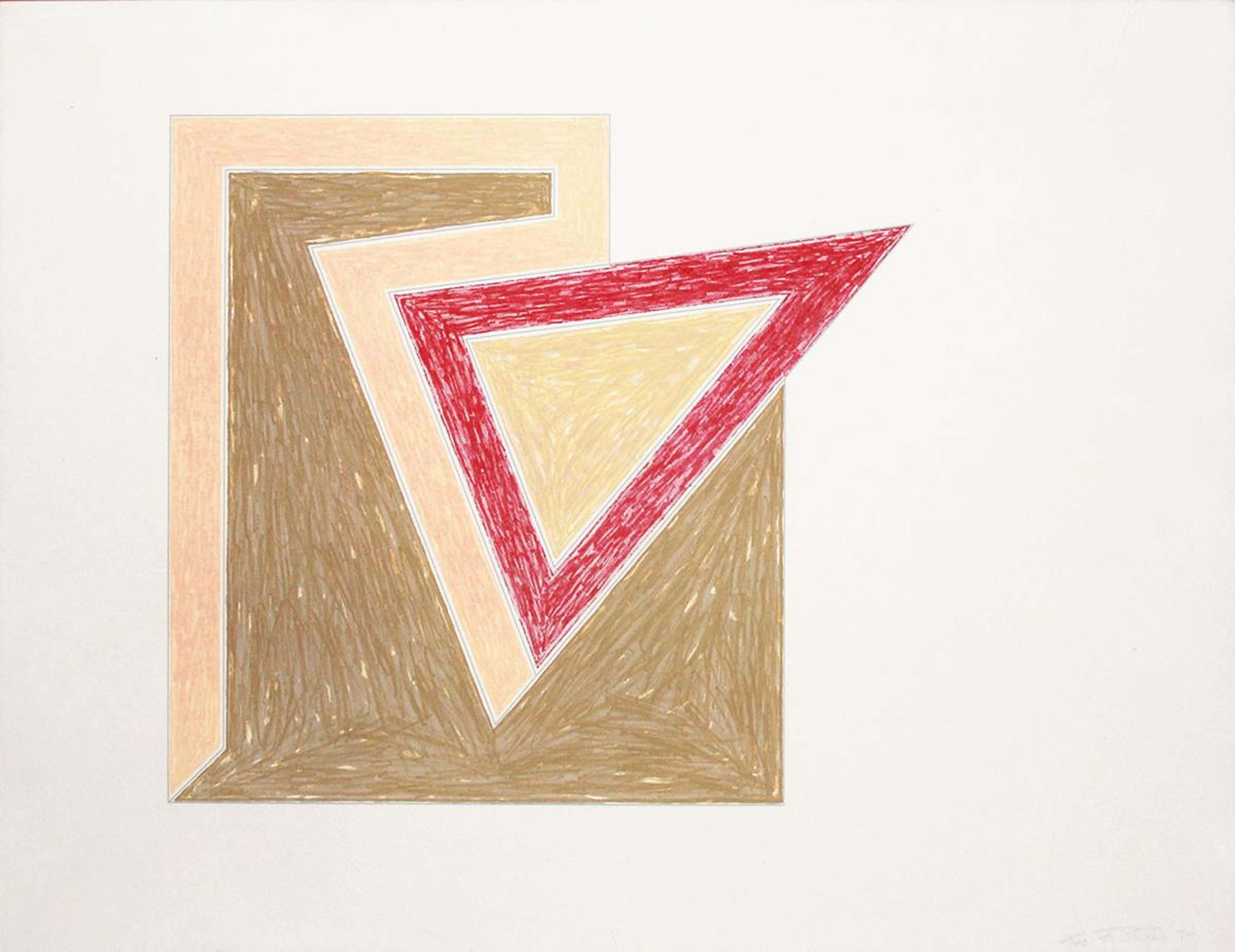 Tuftonboro - Signed Print by Frank Stella 1974 - MyArtBroker